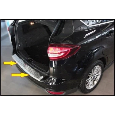 Ford C-Max Krom Arka Tampon Üstü Koruma Eşiği 2010-2019 Arası P. Çelik ürün görseli