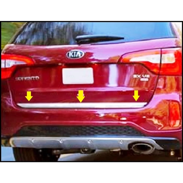 Kia SORENTO Krom Alt Bagaj Çıtası P. Çelik 2009-2015 ARASI ürün görseli
