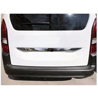 Citroen Berlingo Krom Bagaj Çıtası 2018 ve Üzeri Paslanmaz Çelik - Resim 2