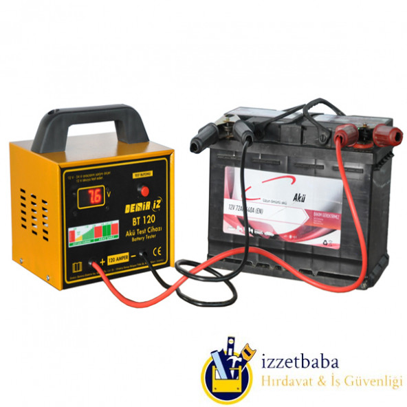 Demiriz BT120 120A Dijital Akü Test Cihazı - 2