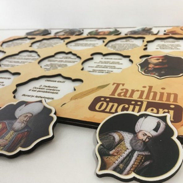 Moon Beavers Tarihin Öncüleri Ahşap Eğitici Oyun - 4