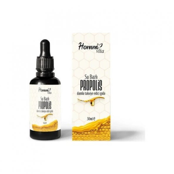 Homm Vita Su Bazlı Propolis Damla 30 ml
