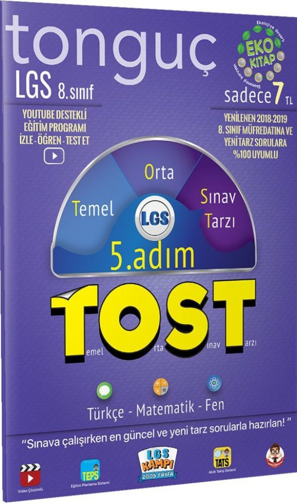Tonguç Akademi 8. Sınıf LGS Tost 5. Adım