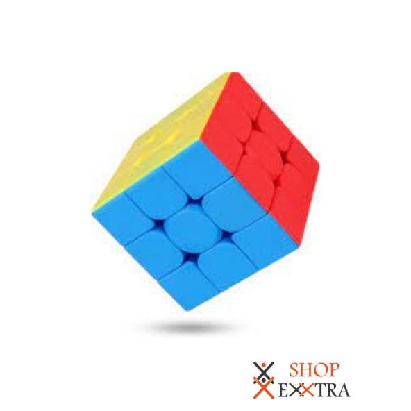 3x3 Eğitici Pazıl Zeka Sabır Küpü Rubik Küp Rübix Kübirik Neon Renkler Yapboz Puzzle - 2