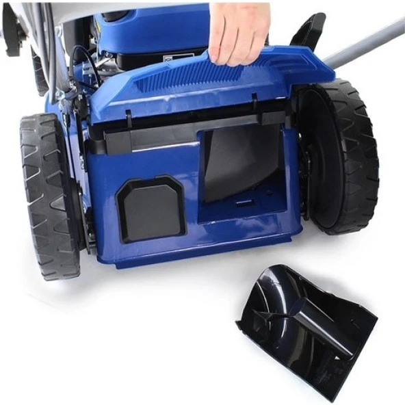 Hyundai HYM510SP 196cc Benzinli Şanzımanlı Çim Biçme Makinesi – 51 cm Geniş Bıçak, Kendinden Tahrikli, Profesyonel Kullanım - 4