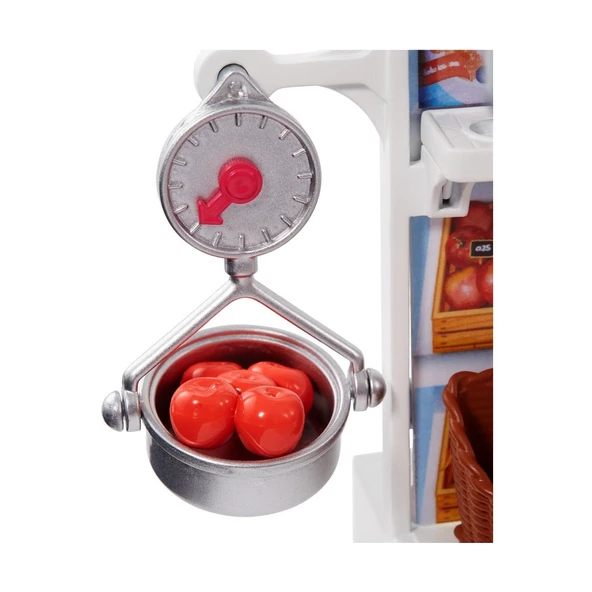 Barbie'nin Alışveriş Keyfi Barbie Süpermarkette Oyun Seti - 5