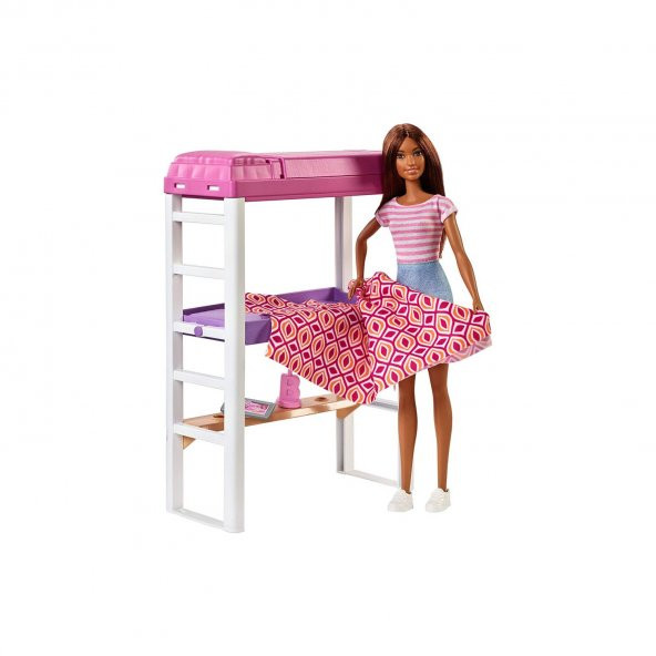 Orjinal Barbie Bebek ve Oda Setleri DVX51 FXG52