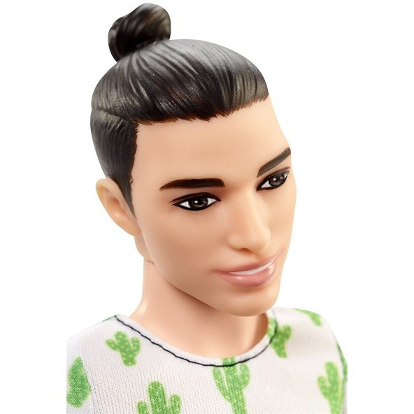 Yakışıklı Ken Erkek Barbie Fashionistas Orjinal Erkek Barbie FJF74 - 2