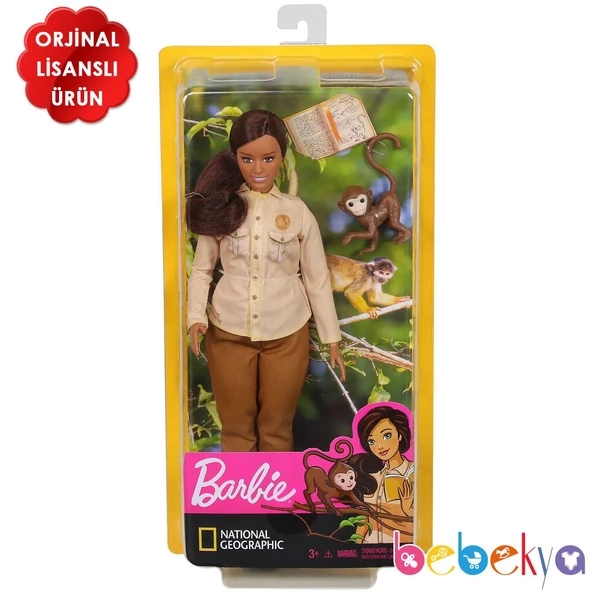 Orjinal Barbie Nat Geo Bebekleri Doğa Dostu