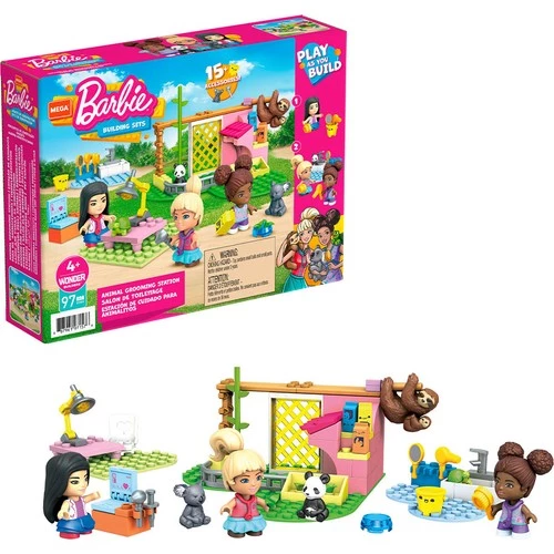 Mega Construx Barbie Pet Kuaförü Salonu GYH09 - Resim 2