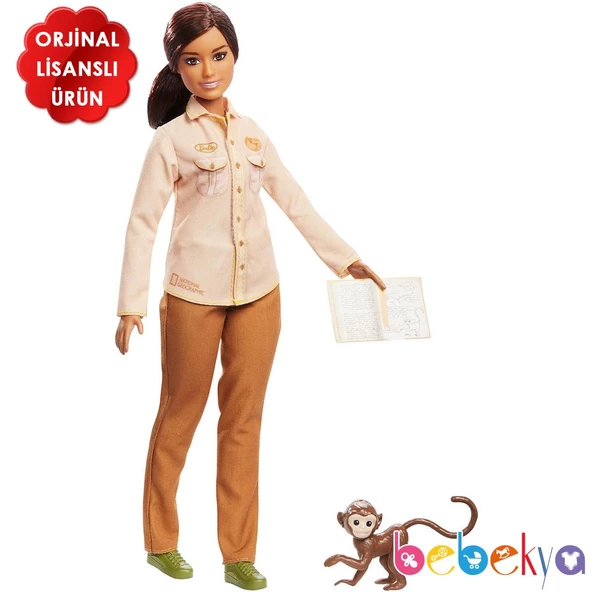 Orjinal Barbie Nat Geo Bebekleri Doğa Dostu - 2