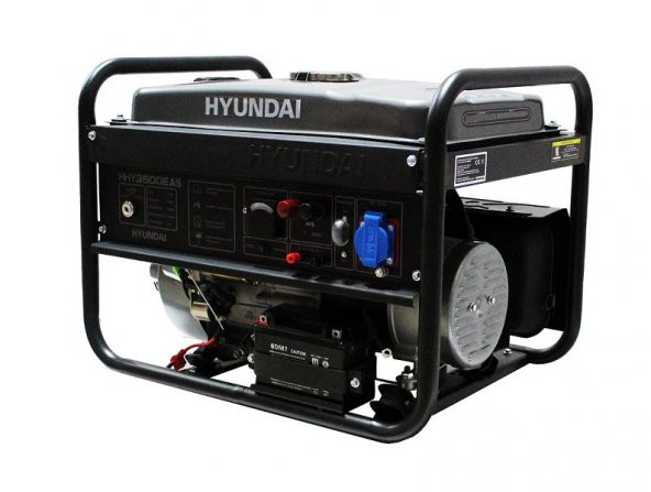 Hyundai HHY3500EAS Benzinli Marşlı Jeneratör 3.0kW Otomatik ATS - 3
