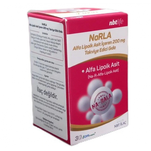 Nbt Life Narla Alfa Lipoik Asit 30 Kapsül