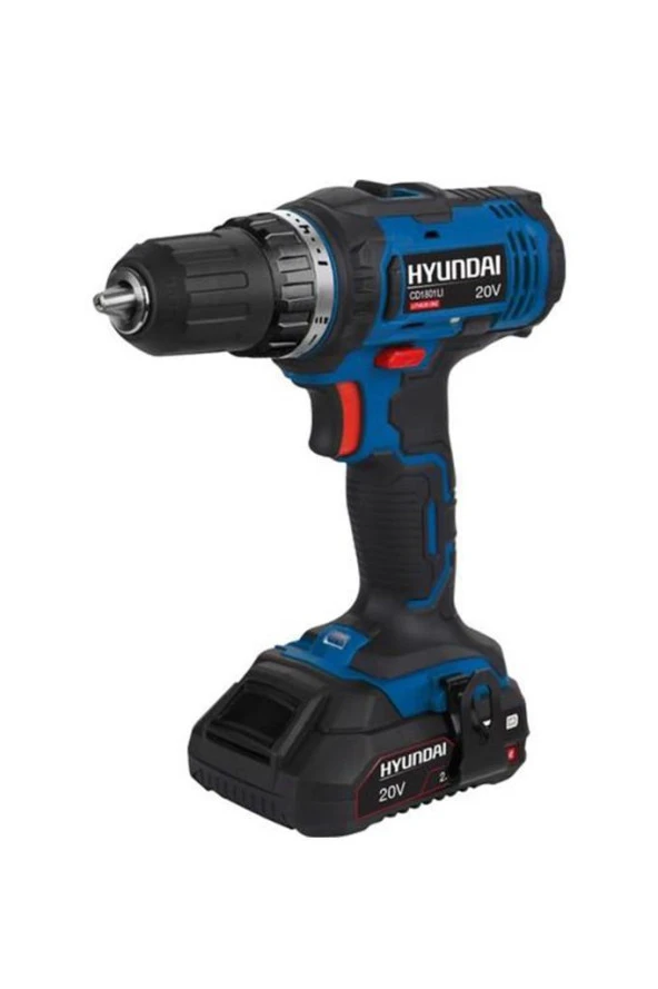 Hyundai Akülü Taşlama 20V Aküsüz + 20V Li ion Vidalama Çift Akülü - Resim 2