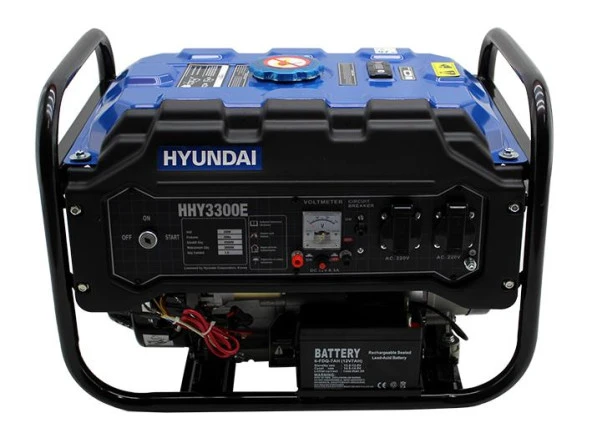 Hyundai HHY3300E Benzinli Marşlı Jeneratör 2.8 kW - 2