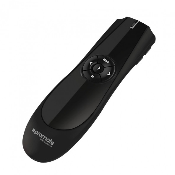 Promate Vpointer-2 Sunum Kumandası Mouse Fonksiyonlu Kablosuz 2,4 Ghz Lazer Işıklı Prezentasyon Power Point İçin