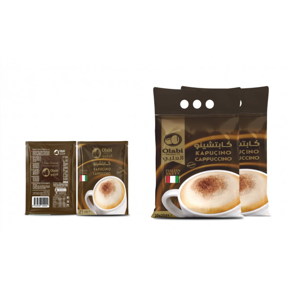 Olabi Cappuccino Çikolatalı Granül 20 adet x 25gr