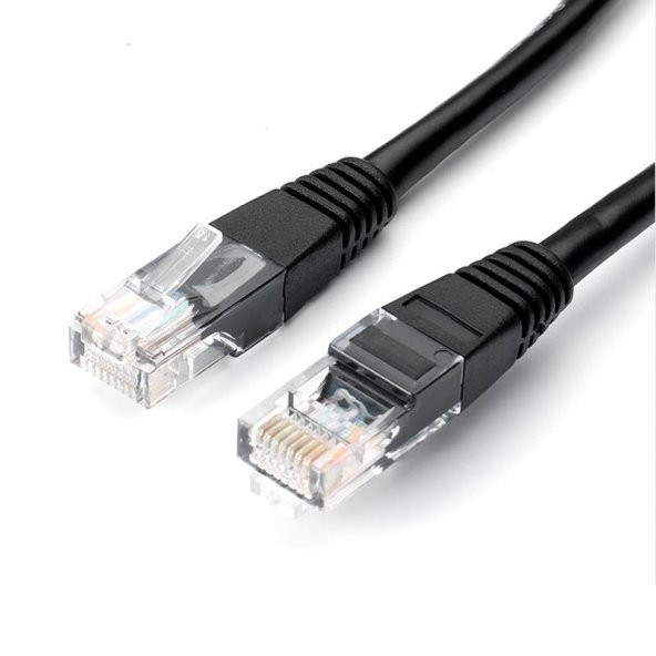 PrimeX PX-CAT5E5S 24AWG Siyah 5 Metre Cat5E Ethernet Kablosu