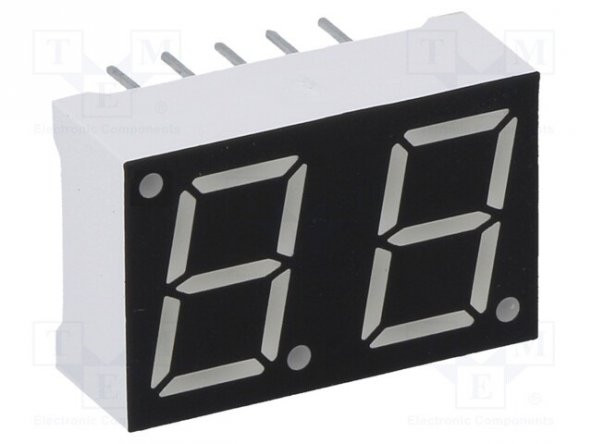 10mm 2li Ortak Anot Display - LTD4606R-NB