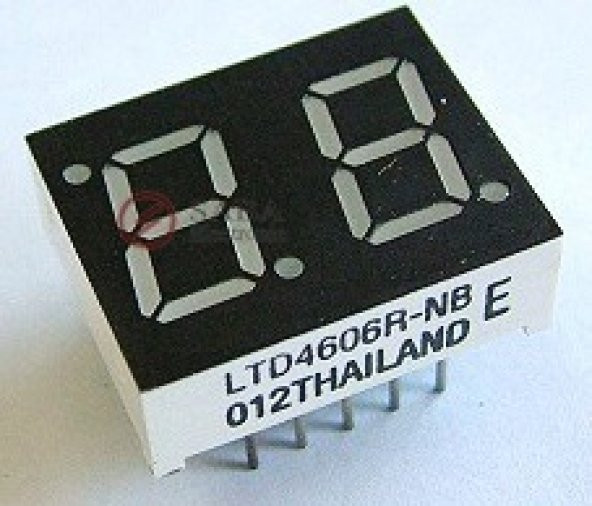 10mm 2li Ortak Anot Display - LTD4606R-NB - 2