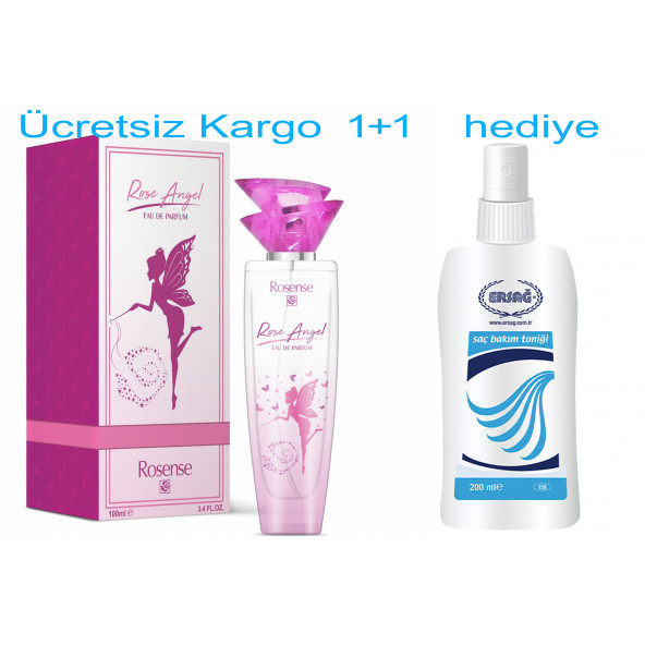 Rosense Barida Bayan Parfüm100 ml 1Adet + 1 Hediyeli