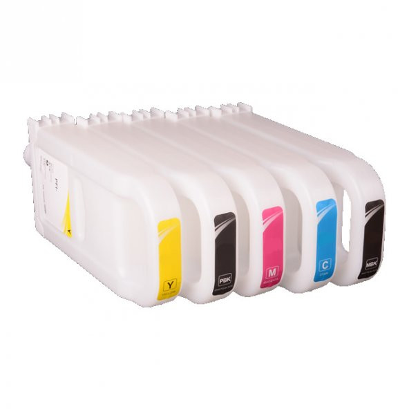 Canon iPF810/815/820/825 Uyumlu Kolay Dolan Kartuş - 5 Renk-PFI-303 veya 703 (Muadil) ürün görseli 1