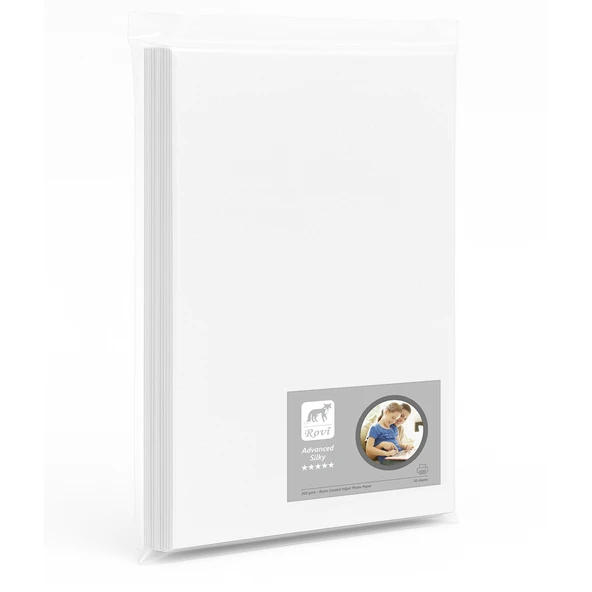 Rovi Advanced İpek Fotoğraf Kağıdı 260gsm 50yp A2 ürün görseli 1