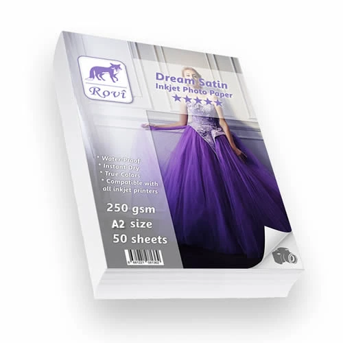 Rovi Dream Satin Fotoğraf Kağıdı 240gsm 50yp A2