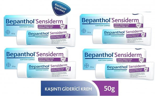 Bepanthol Sensiderm Krem 50 gr 4 Adet