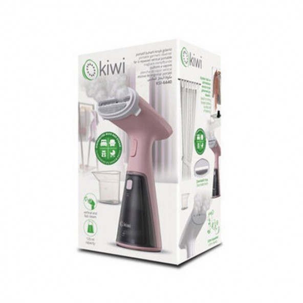 Kiwi Buharlı Ütü Dikey El Ütüsü Kumaş Buharlayıcı Gri Renk KSI6440 - 2