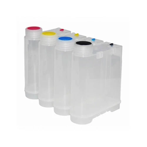 Şeffaf Sürekli Mürekkep Besleme Tankı Kapaklı (4x500ml) ürün görseli 1