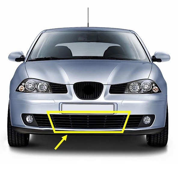 Seat Cordoba 2003-09 Ön Tampon Alt Orta Izgara Hava Kanalı 6L0853667A