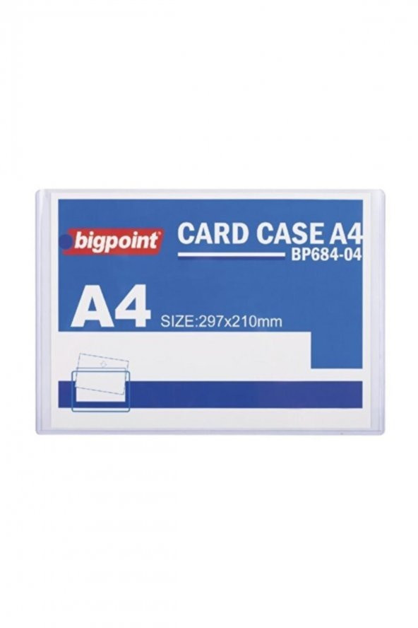 Afiş Muhafaza Kabı 10lu paket Bp684- A4-297x210 BigPoint