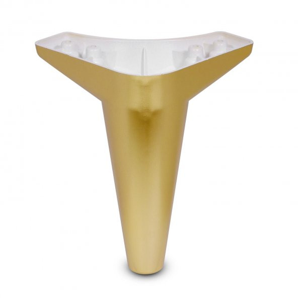 Mobilya Kanepe Sehpa Puf Koltuk Ayağı Altın Baza Ayak 15 cm ürün görseli