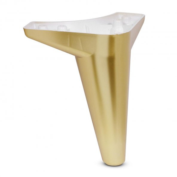 Mobilya Kanepe Sehpa Puf Koltuk Ayağı Altın Baza Ayak 15 cm - Resim 2