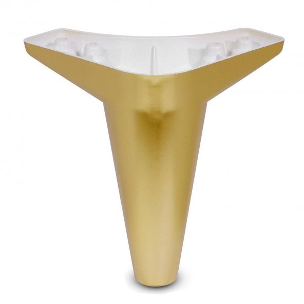 Mobilya Kanepe Sehpa Puf Koltuk Ayağı Altın Baza Ayak 12 cm