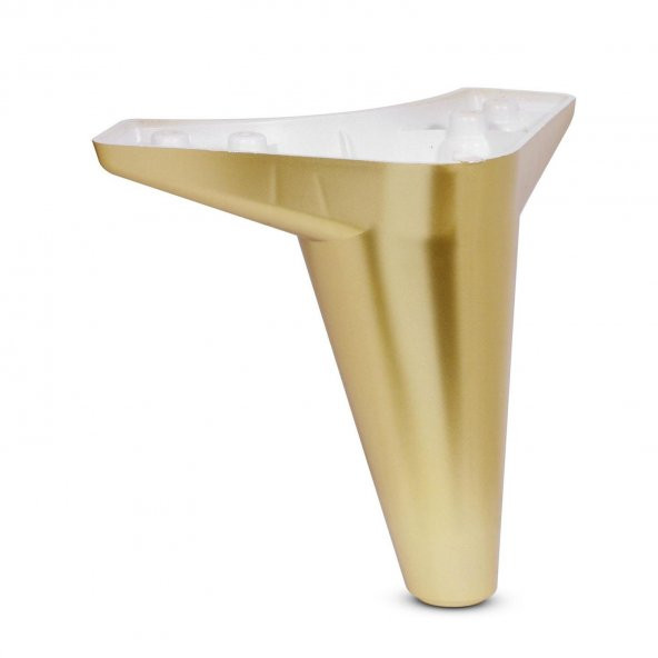 Mobilya Kanepe Sehpa Puf Koltuk Ayağı Altın Baza Ayak 12 cm - 2