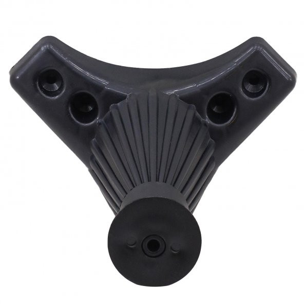 Mobilya Kanepe Koltuk Ünite Puf Ayağı 12 cm Siyah Baza Ayak - 4