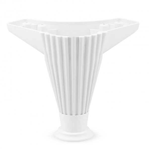 Mobilya Kanepe Koltuk Ünite Puf Ayağı 12 cm Beyaz Baza Ayak ürün görseli