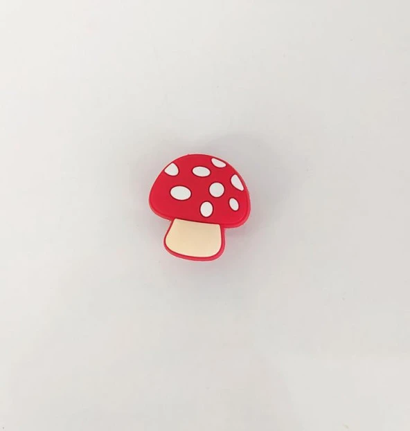 1 Adet Silikon Mantar Tekli Terlik Süsü Aksesuar ürün görseli