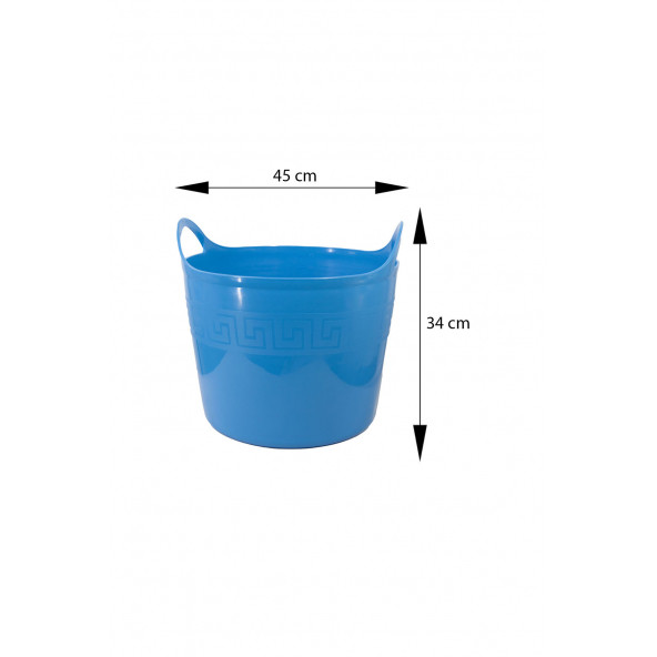 Esnek Sepet 42 lt (Mavi) - 3
