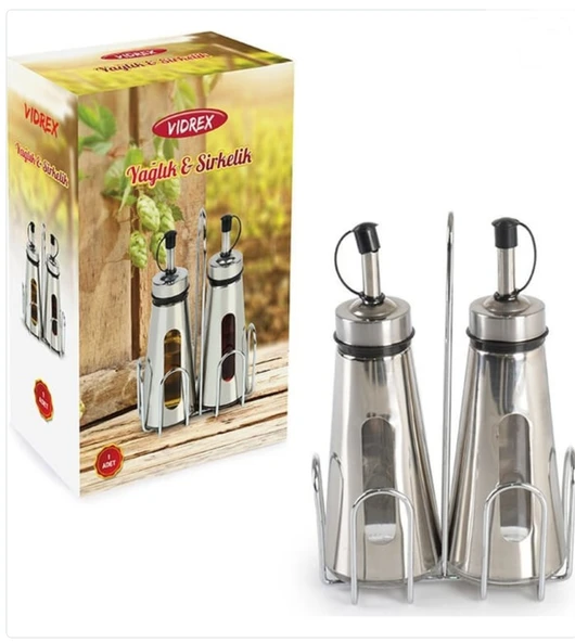 VİDREX CAM YAĞLIK & SİRKELİK 2Lİ SET METAL GİYDİRME