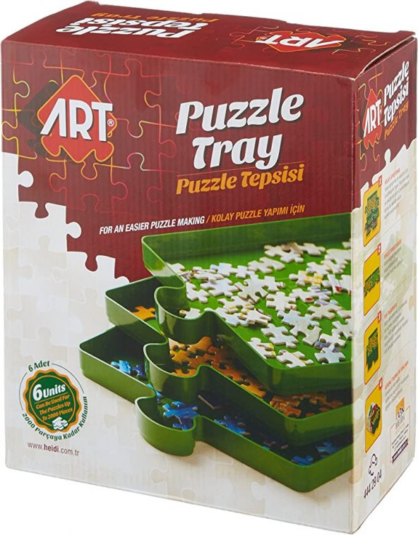 904 Puzzle Tepsisi 2000 Parca 1 - 2