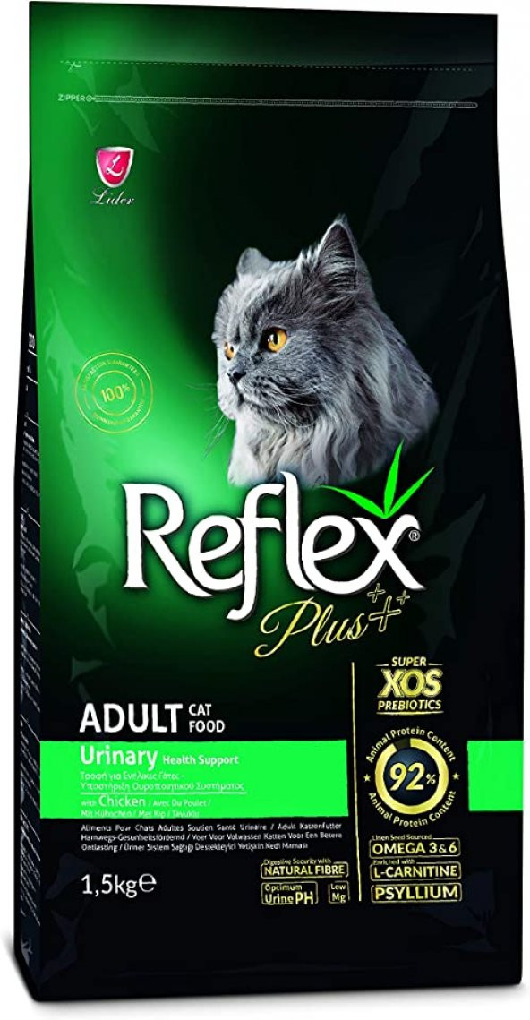 Reflex Plus Urinary Tavuklu Kuru Kedi Maması 1,5 Kg