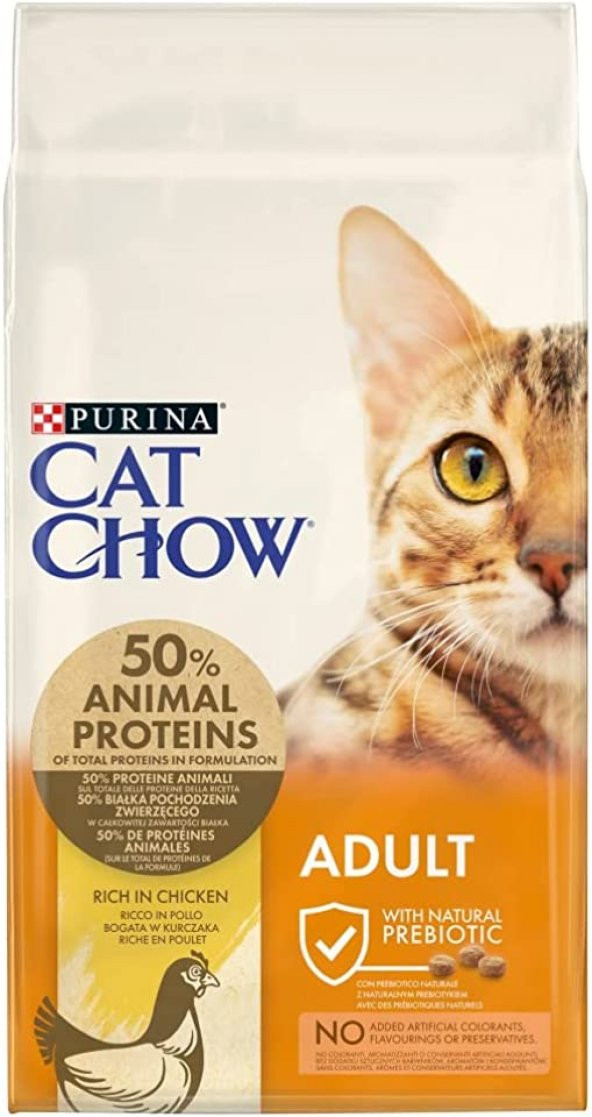 Purina Cat Chow Adult Tavuklu Yetişkin Kedi Maması 15 kg