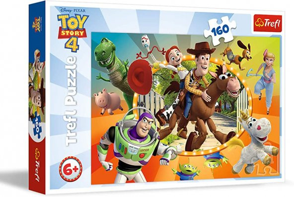 Puzzle 15367 Toy Story In The World Of Toys 160 Parça Yapboz, Çok Renkli