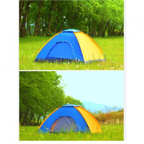 Kolay Kurulumlu Pratik Kamp Çadırı 8 Kişilik  (220x300x170)