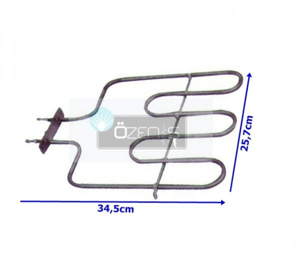 Termikel-Ariston Kare Fırını Rezistansı 6.5mm 220Volt 1300 Watt
