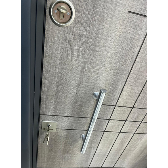 11532 Çelik Kapı, Ahşap Çelik Kapı Modelleri Sol Açılım Çelik Kapı - 7