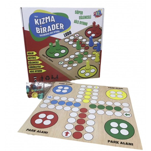 Ahşap Kızma Birader Geleneksel Aile Oyunu - 2